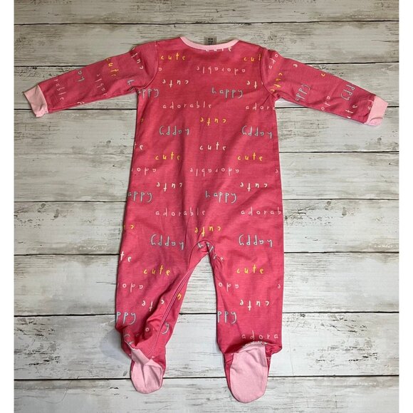 Floral So Happy Sleep n Plays Gerber 3 Piece Sleeper Set - Picture 7 of 10